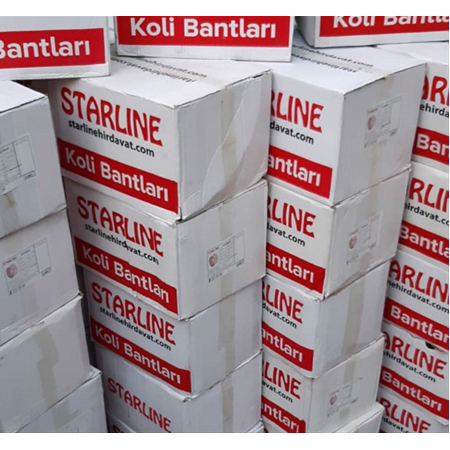 ŞEFFAF KOLİ BANTI - ŞEFFAF  45 x 100 MT